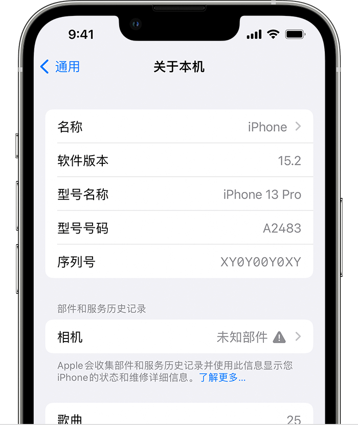 清河苹果维修分享iPhone 出现提示相机“未知部件”是什么原因？ 