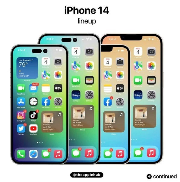 清河苹果14维修分享iPhone 14全家福 