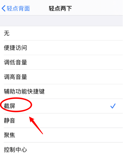 清河苹果手机维修分享iPhone12如何启用双击截屏 